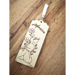 Záložka do knihy pre jedinečnú ženu