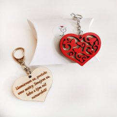 Darček pre sestru vtipná klúčenka