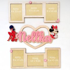 Rámiky na fotky do detskej izby s obľúbenými hrdinami
