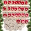 Adventný kalendár s aktivitami - kartičky s gravírovanými úlohami a súvisiacim obrázkom, kraftové vyzdobené obálky s číslami od 1 do 24.