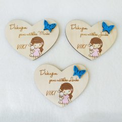 Darček pre učiteľku Magnetka s poďakovaním