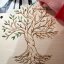 Ukážka tvorby - ručné maľovanie stromu. Ukážka tvorby - ručné maľovanie stromu.