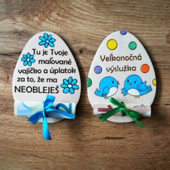 Veľkonočné výslužky šibačom na peniaze