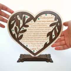 Poďakovanie rodičom