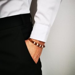 Pánsky drevený náramok