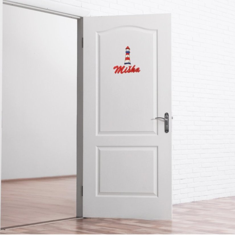 Detská menovka s obrázkom na mieru