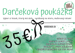 Darčeková poukážka 35€