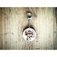 Kľúčenka Mačička obojstranná