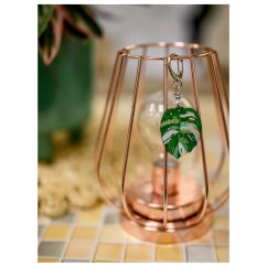 Kľúčenka Monstera Deliciosa Albo Variegata