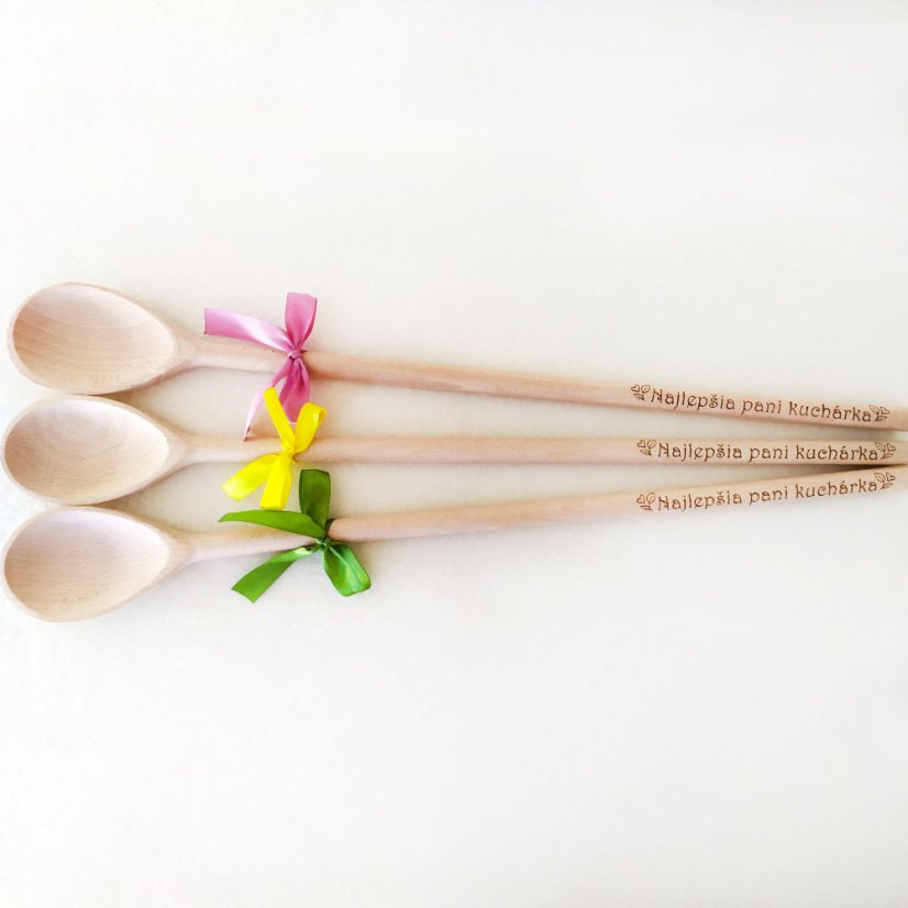 Veľká drevená vareška s vlastným textom