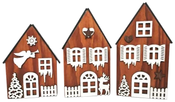 Vianočné dekorácie - Lazúry - modrá