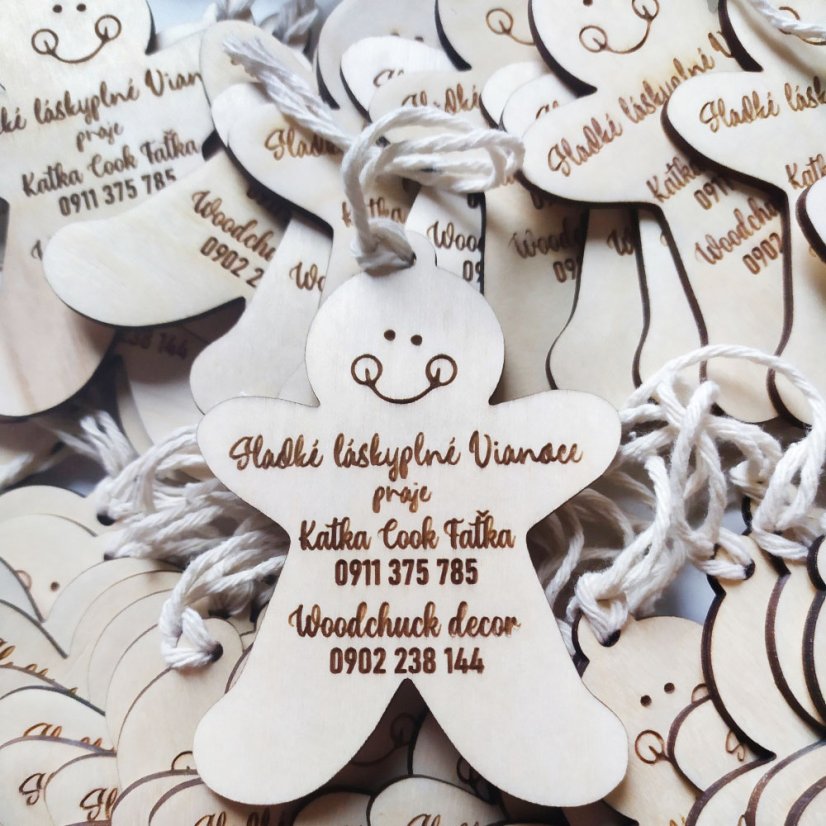 Darček pre zákazníkov vianočná ozdoba