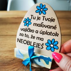 Veľkonočná výslužka šibačom na peniaze