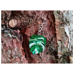 Kľúčenka Monstera Deliciosa Albo Variegata