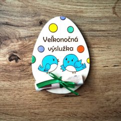 Veľkonočná výslužka šibačom na peniaze