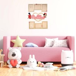 Rámiky na fotky do detskej izby s obľúbenými hrdinami